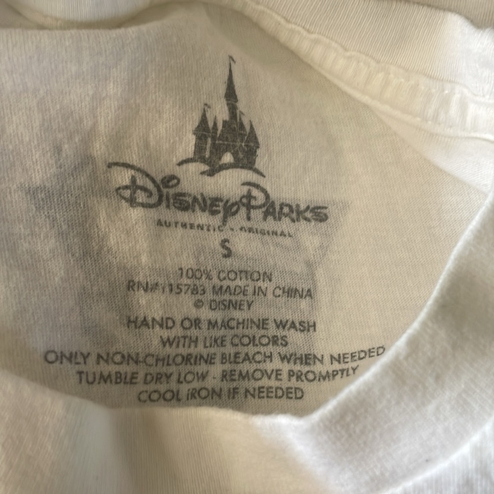 🩷Disney Parks authentic Captain EO white T-shirt  Disneyland Michael Jackson - Picture 3 of 4